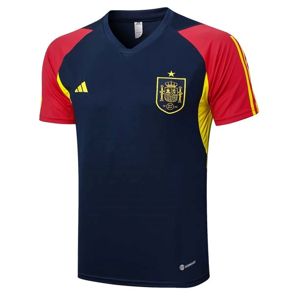 Camiseta Entrenamiento Espana 2023 2024 Azul Rojo